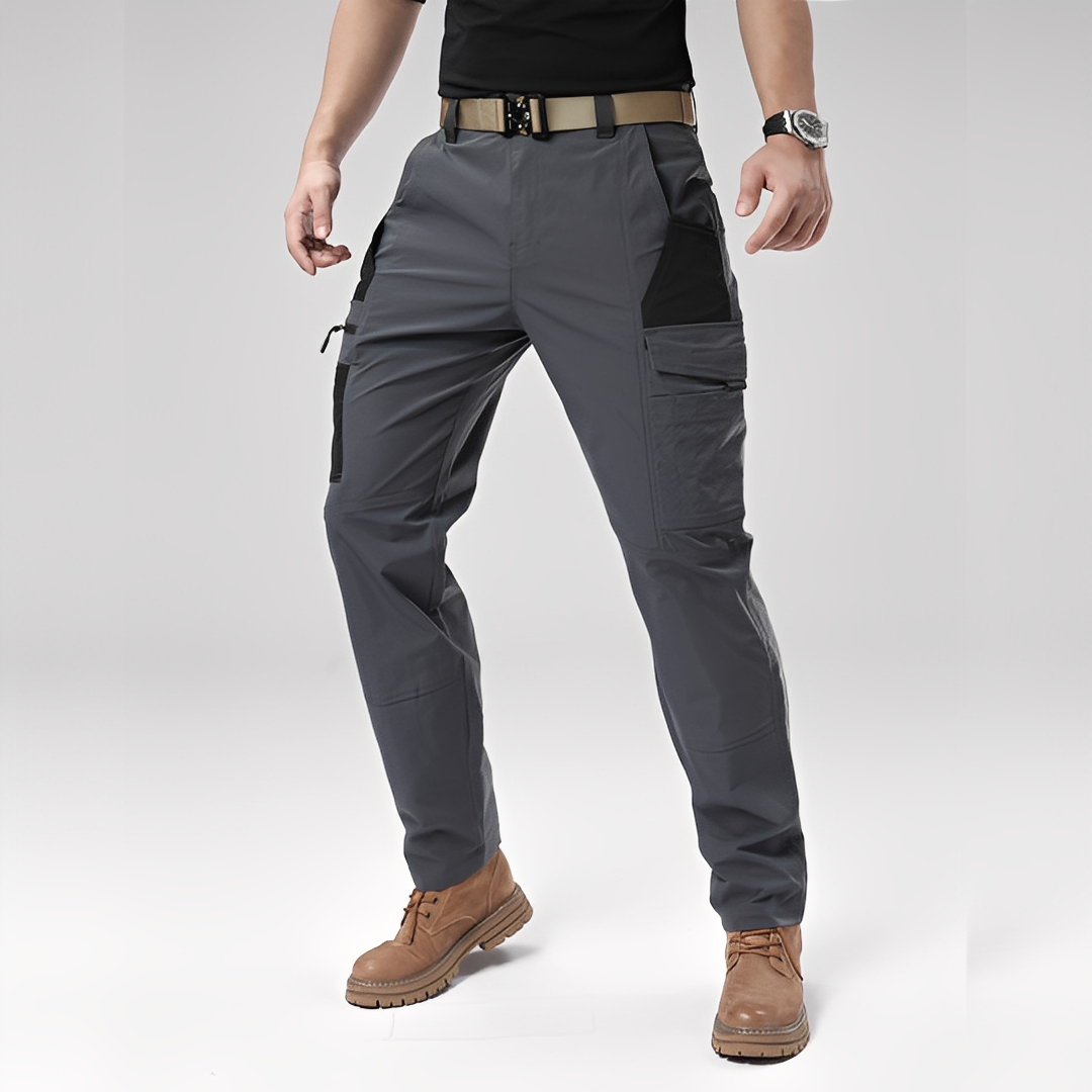 Aljie – Spodnie codzienne z wieloma kieszeniami dla mężczyzn