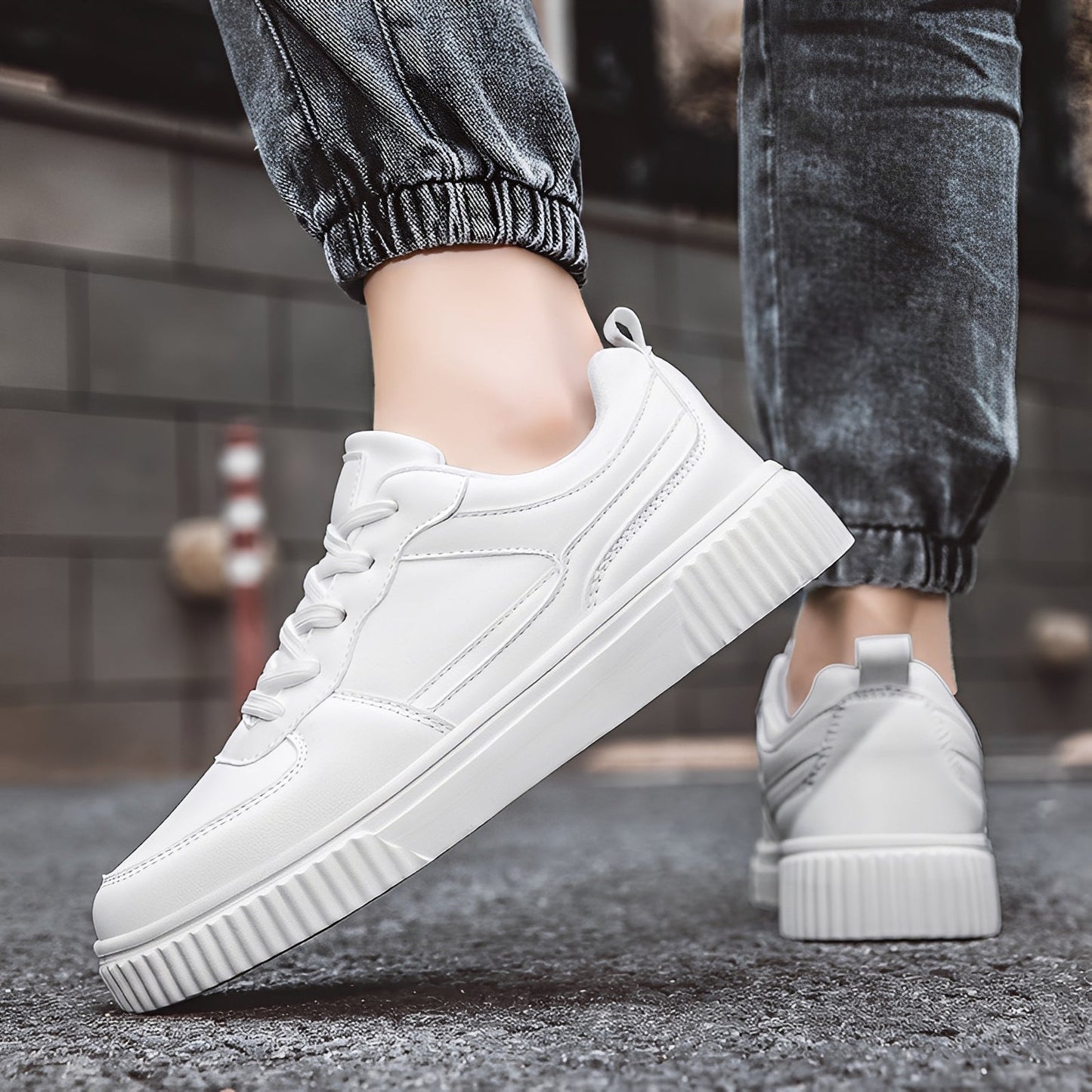 Nathan - Nowoczesne buty na platformie dla mężczyzn