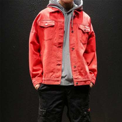 Jake - Nowoczesna kurtka jeansowa dla mężczyzn