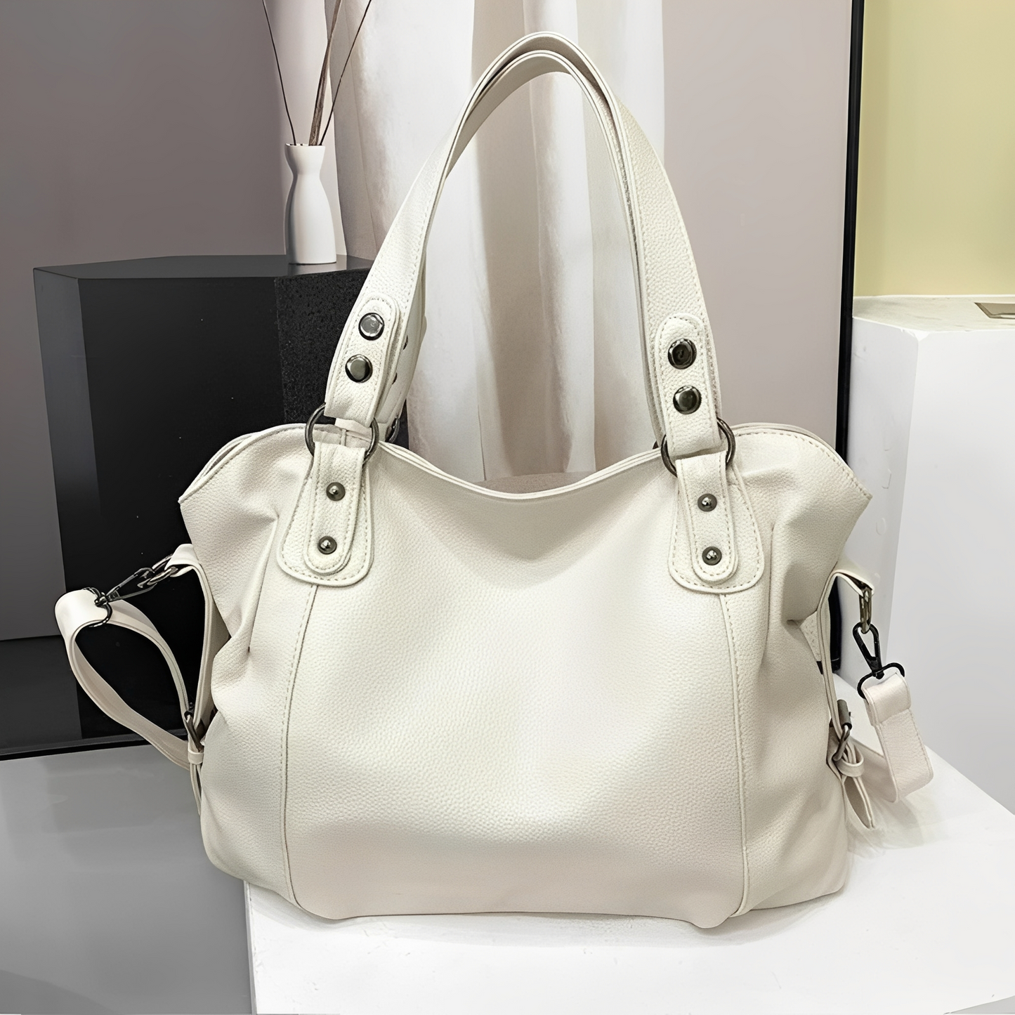 Erika - Stylowa duża skórzana torebka dla kobiet