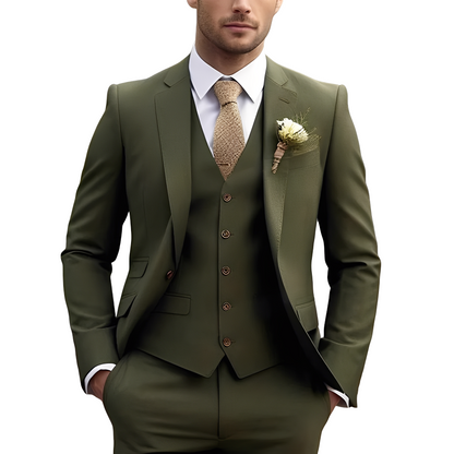 Austin - Elegancki 3-częściowy garnitur dla mężczyzn