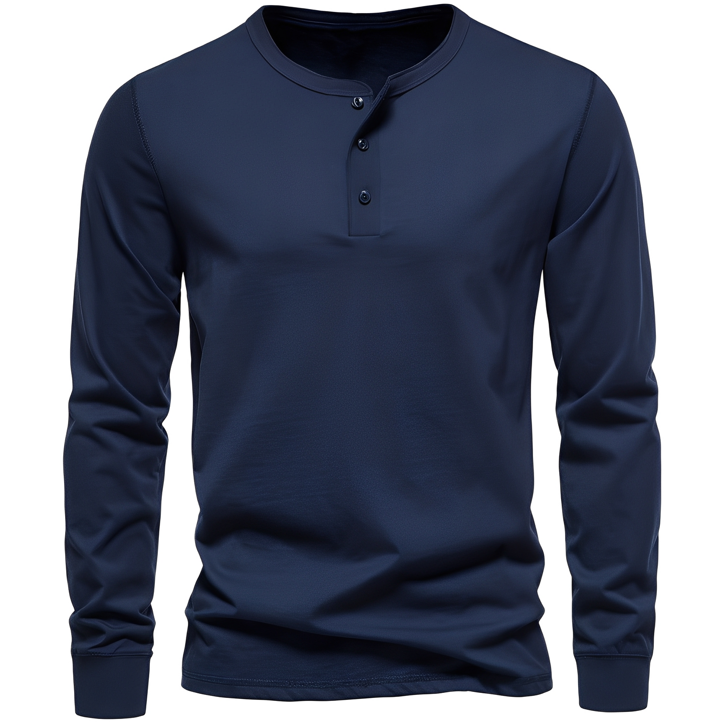 Nowell - Luźna, miękka koszula z długim rękawem dla mężczyzn