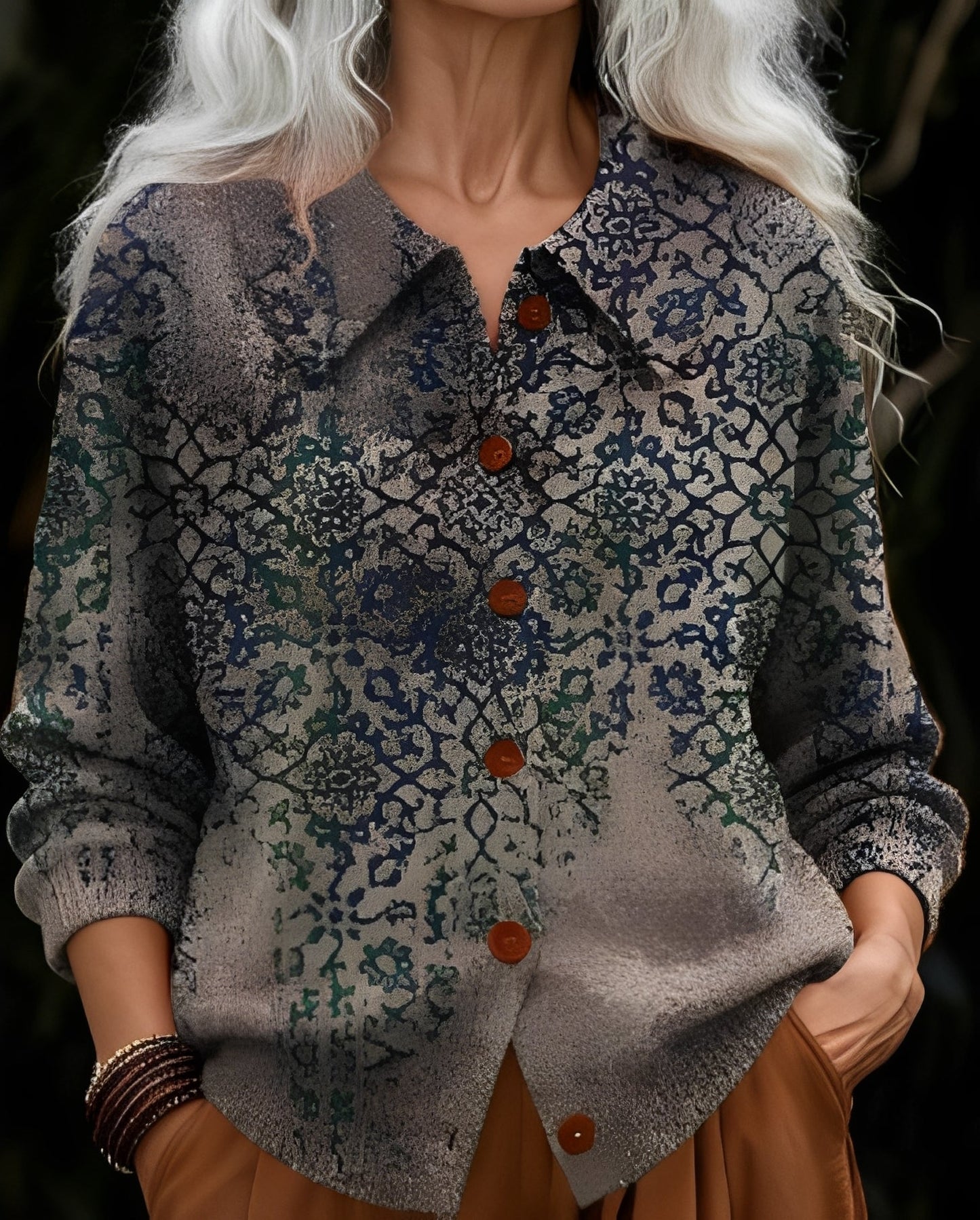 Yancy - Stylowy, luźny kardigan dla kobiet