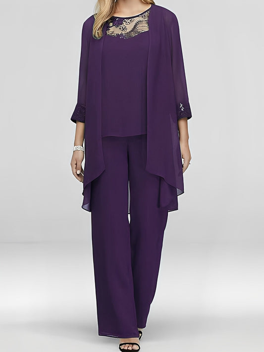 Nathalie - Elegancki zestaw trzyelementowy dla kobiet