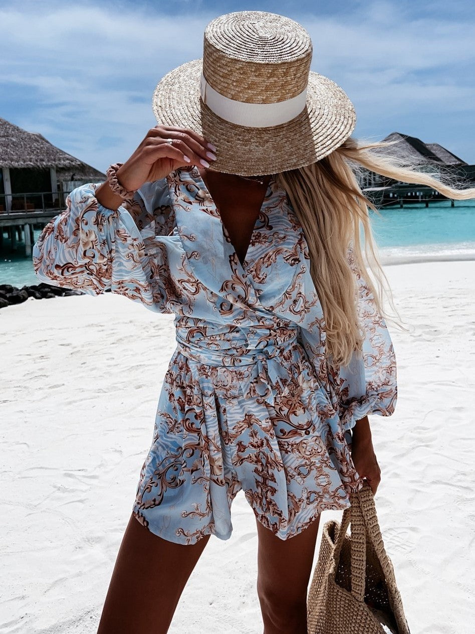 Melba - Luźny letni kombinezon dla kobiet