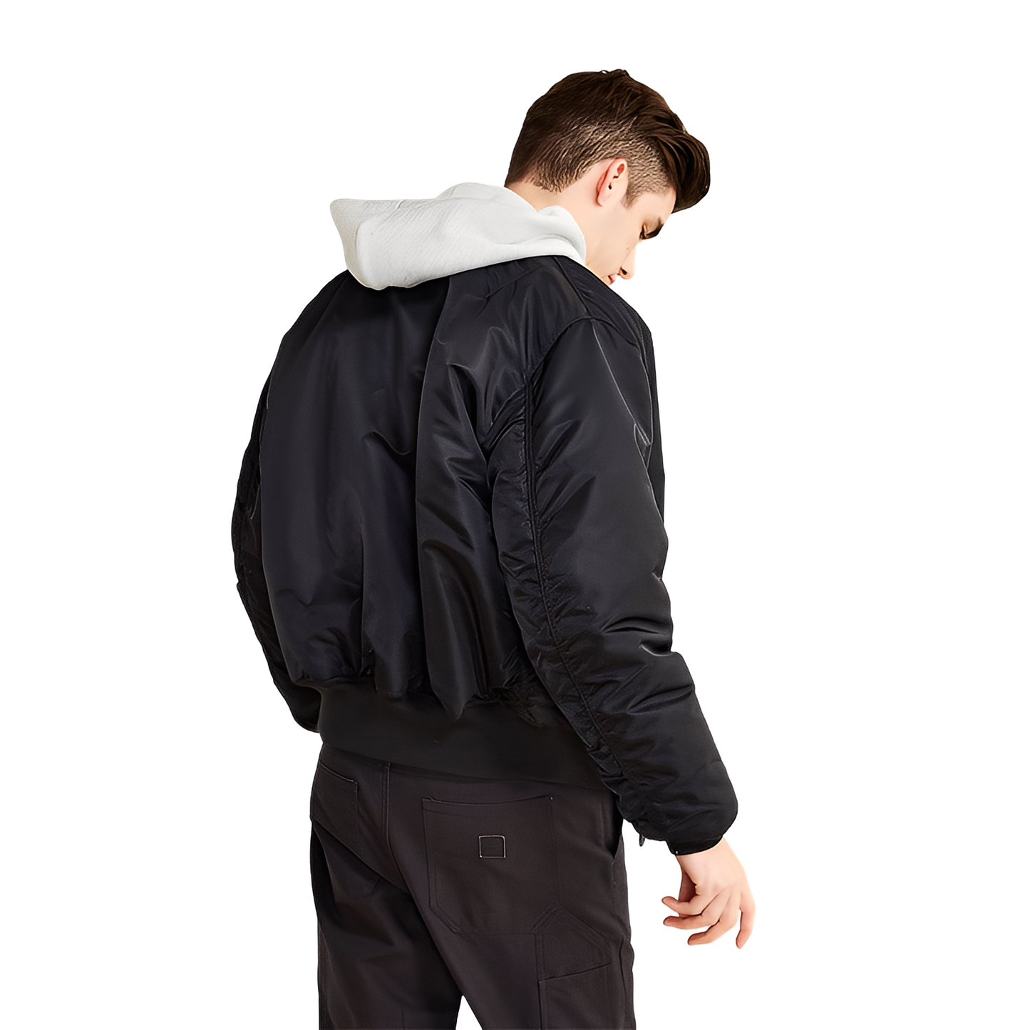 Norbert - Retro-kurtka bomberka z ociepleniem dla mężczyzn