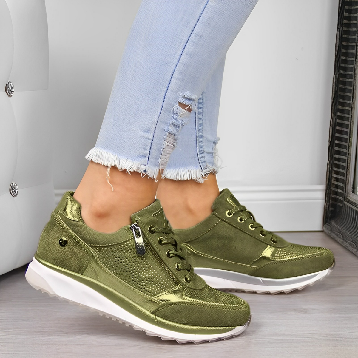 Pro Shoes - Buty sportowe z zamkiem