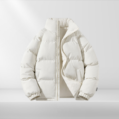 Calvin – Męska kurtka puchowa z wewnętrzną wyściółką z polaru