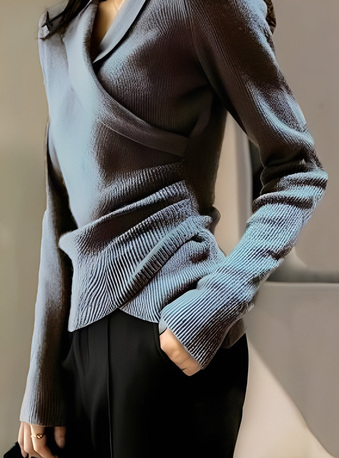 Kaelee - Klasyczny ciepły sweter dla kobiet