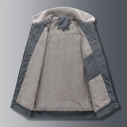 Justin - Retro-kurtka z grubego sztruksu dla mężczyzn