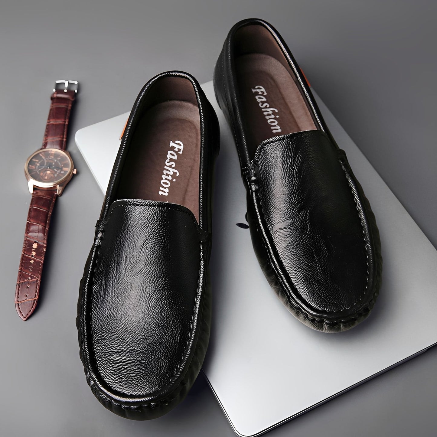 Jacob - Eleganckie, skórzane buty dla mężczyzn