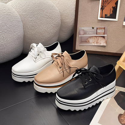 Joanne - Modne sneakersy na platformie z grubą podeszwą dla kobiet