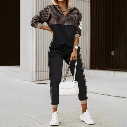 Hollie - Stylowy dres z zamkiem dla kobiet