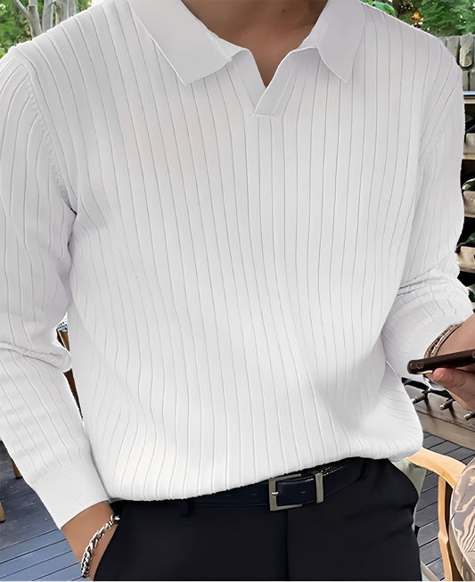 Hector - Klasyczny Smil-Fit-Sweterek dla Mężczyzn