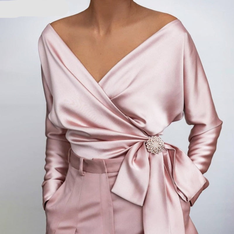 Davina - Bluzka jedwabna