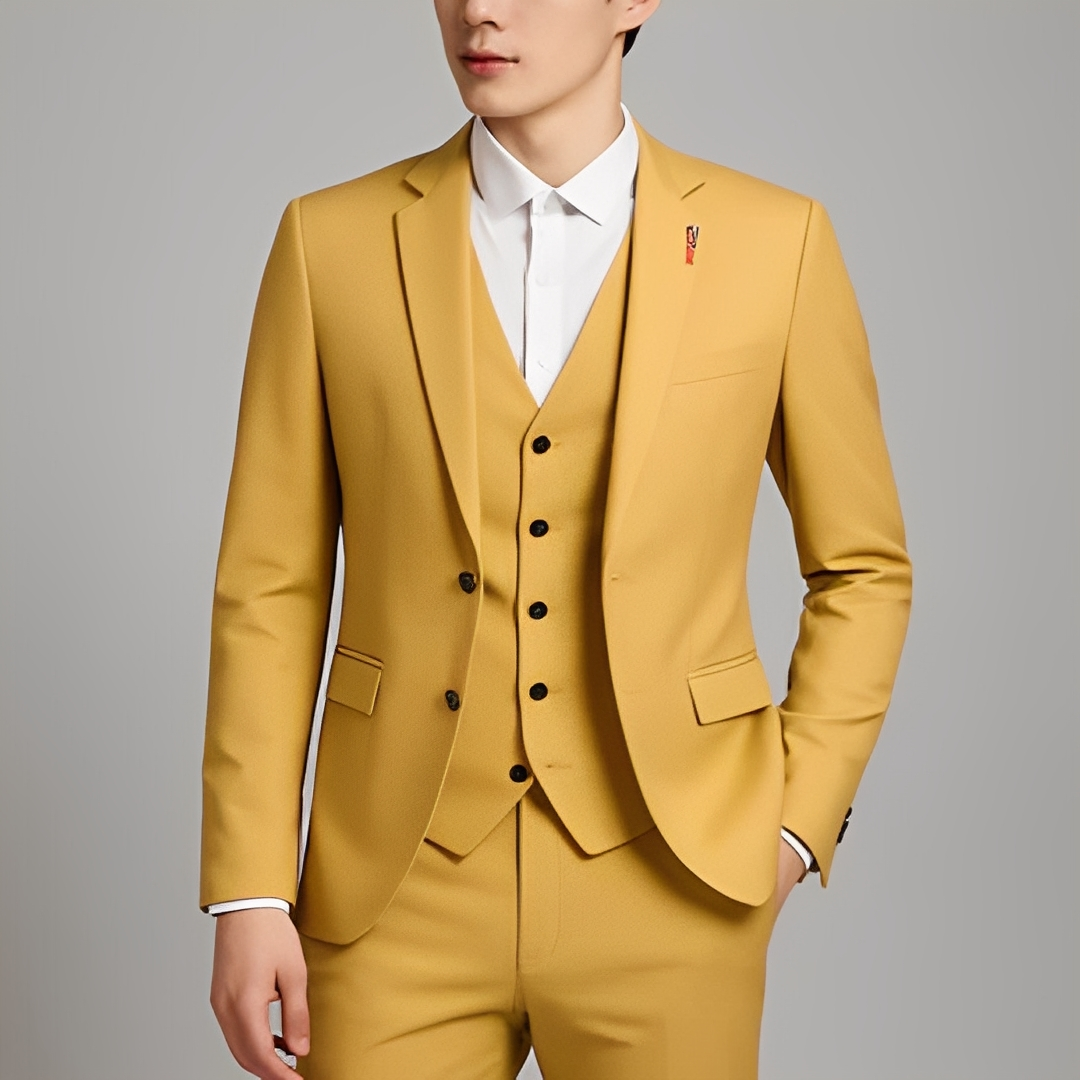 Juliane - Elegancki garnitur 3-częściowy dla mężczyzn