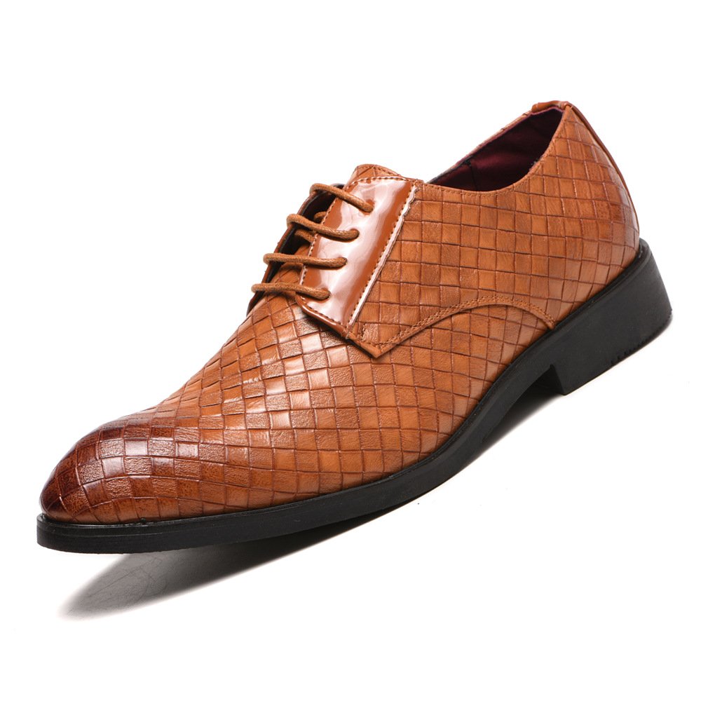 Tristan - Skórzane buty sznurowane męskie