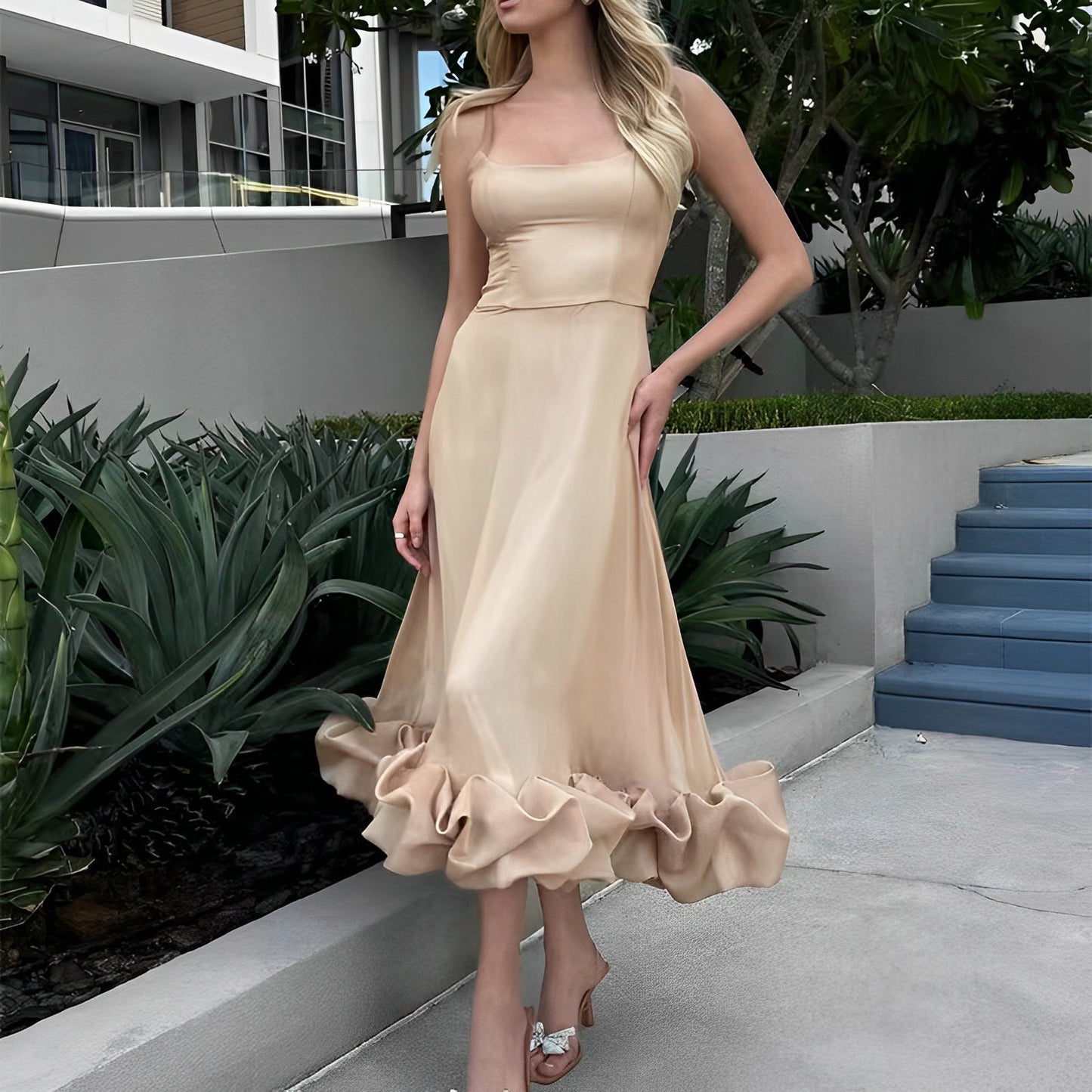 Sherri - Elegancka sukienka typu swing dla kobiet