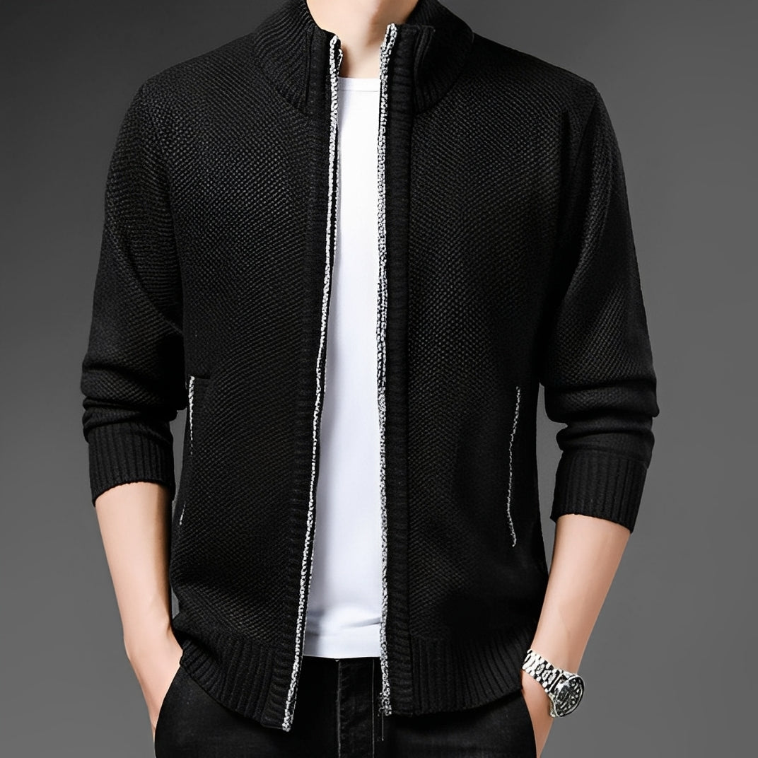 Justin - Nowoczesny kardigan dla mężczyzn