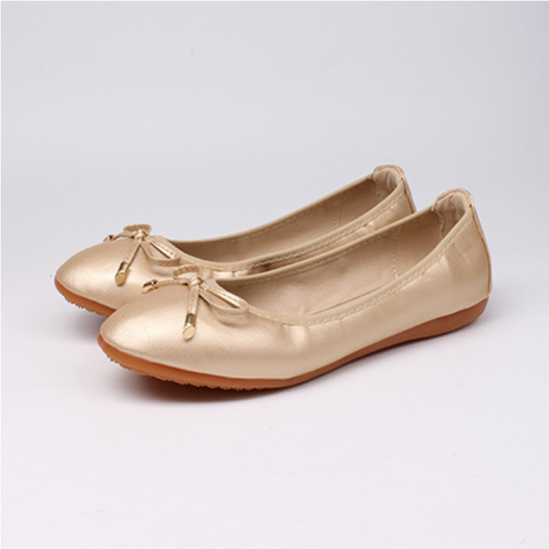 Melyssa - płaskie buty damskie z kokardą