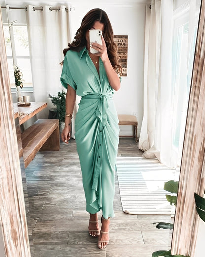 Antoinette - Stylowa długa suknia damska