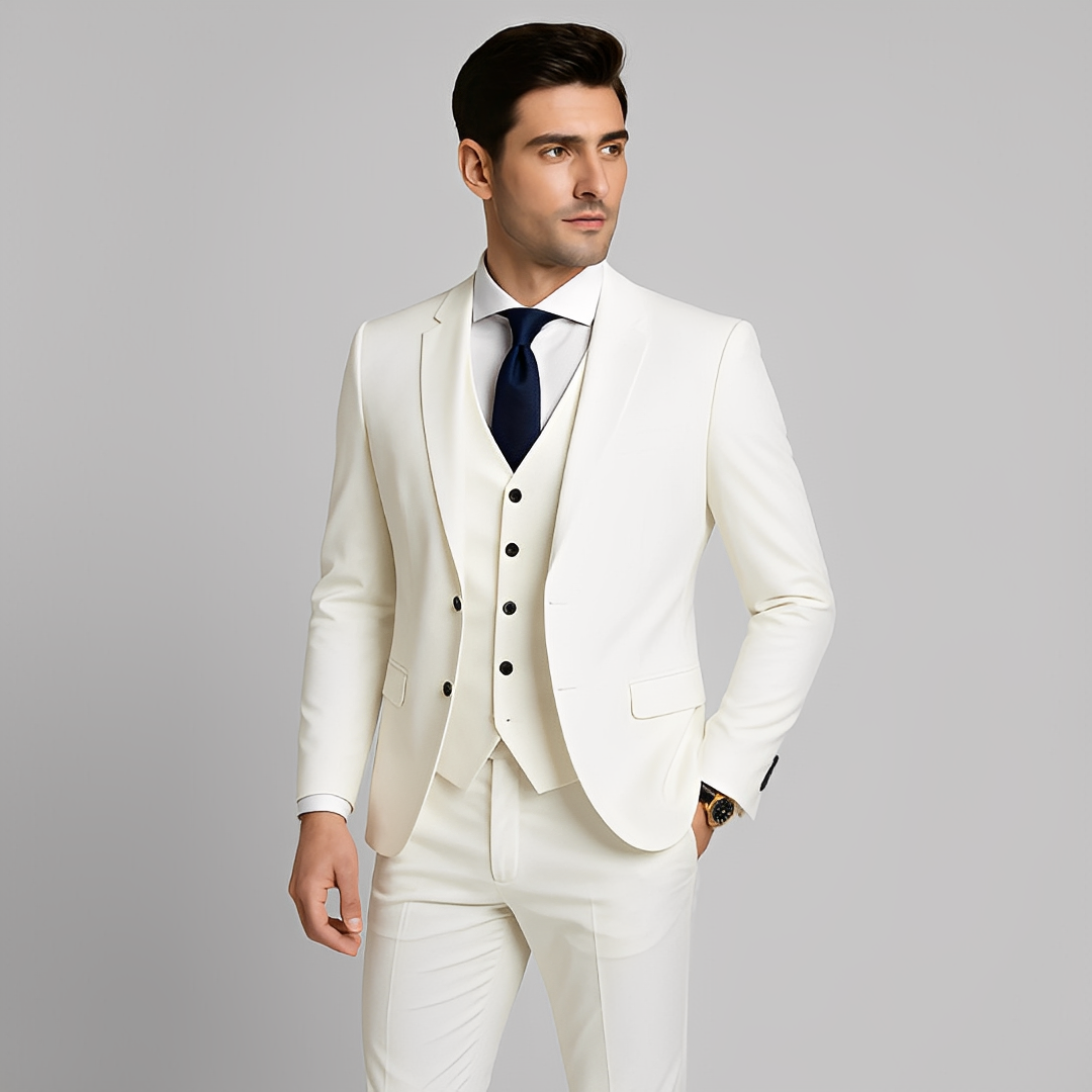 Juliane - Elegancki garnitur 3-częściowy dla mężczyzn