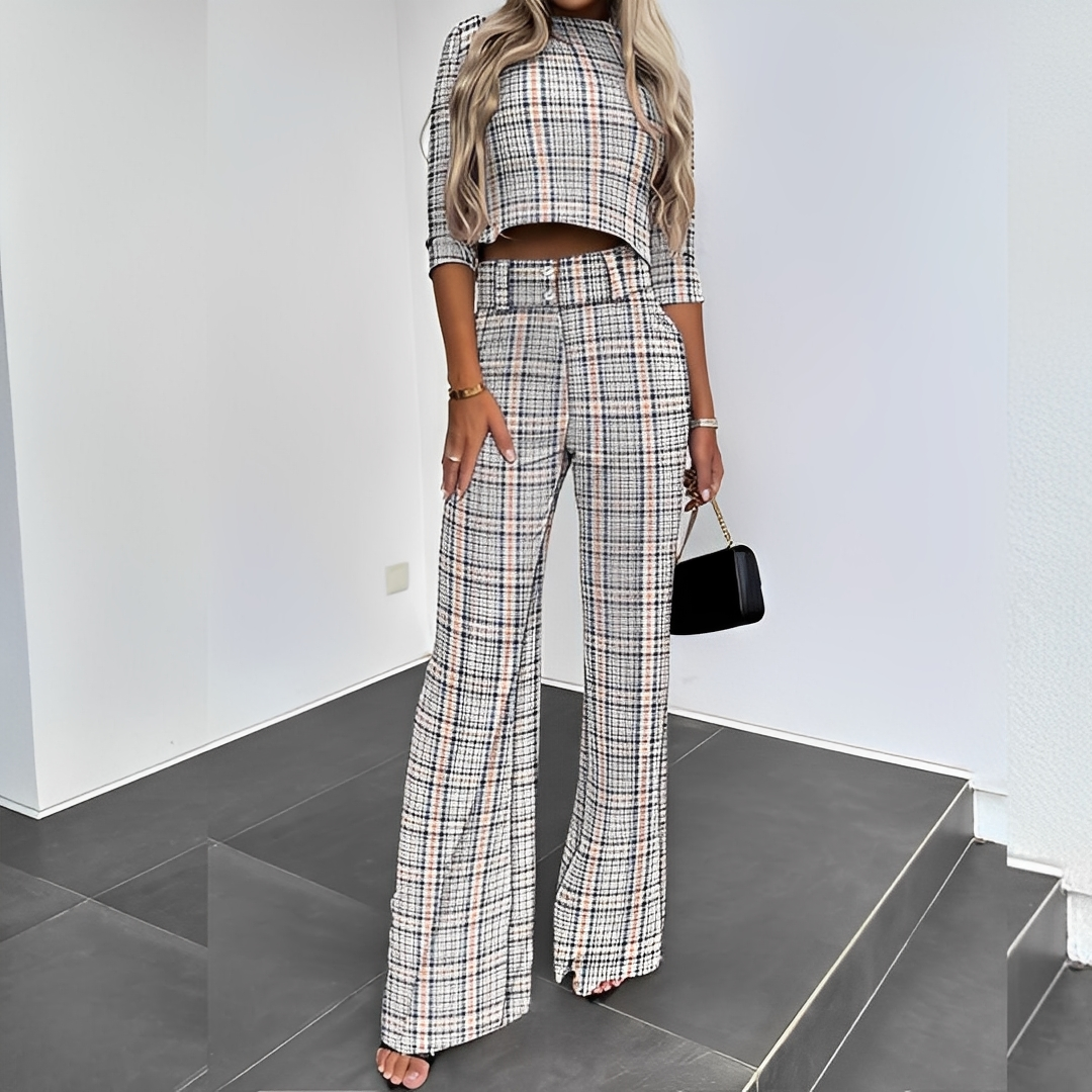 Mélisande - Nowoczesna bluzka i spodnie dla kobiet