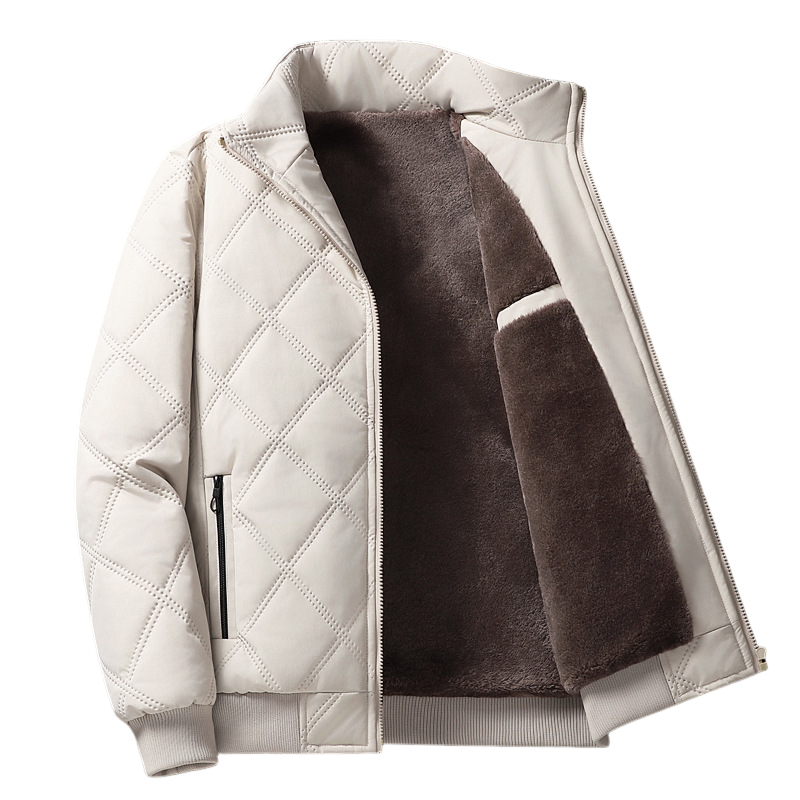 Declan - Stylowa, z fleecem wyściełana bomberka dla mężczyzn