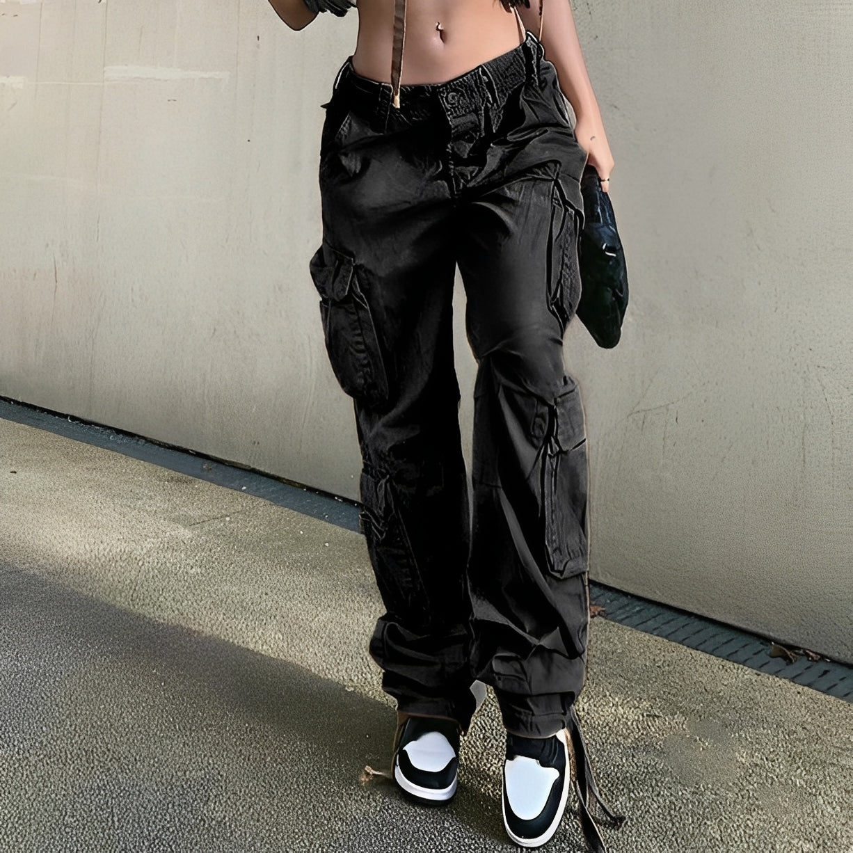 Lauren - Stylowe spodnie cargo jeansowe dla kobiet