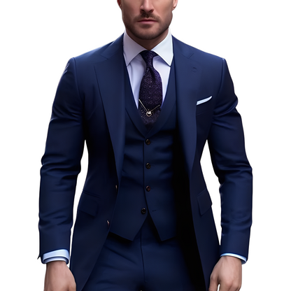 Austin - Elegancki 3-częściowy garnitur dla mężczyzn