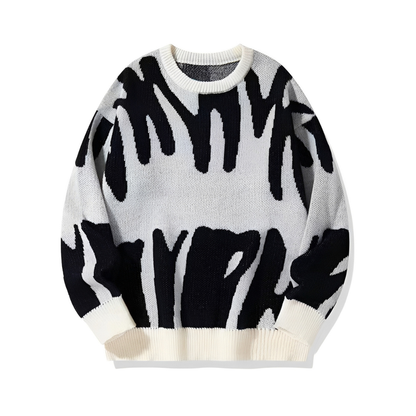 Edan - Sweter z wełny wygodny i ciepły dla mężczyzn