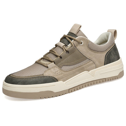 Carl - Stylowe, nisko ścięte mesh-sneakersy dla mężczyzn