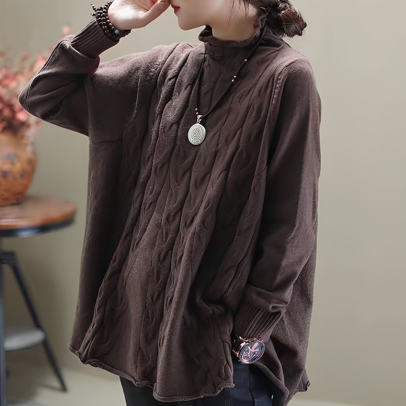 Carla - Luźny golf dla kobiet