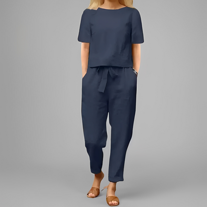 Andréana - Zestaw elegancki z kombinezonem dla kobiet