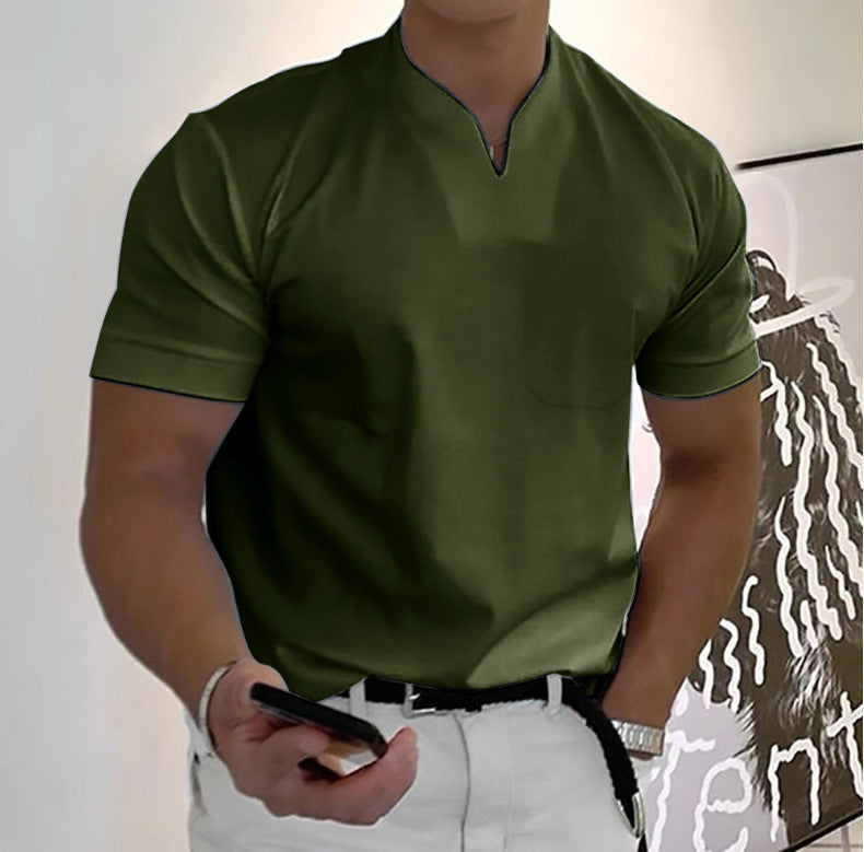 Jason - Męski t-shirt fitness dla dużych mężczyzn