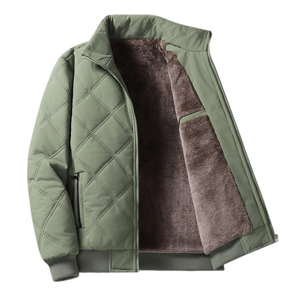 Declan - Stylowa, z fleecem wyściełana bomberka dla mężczyzn