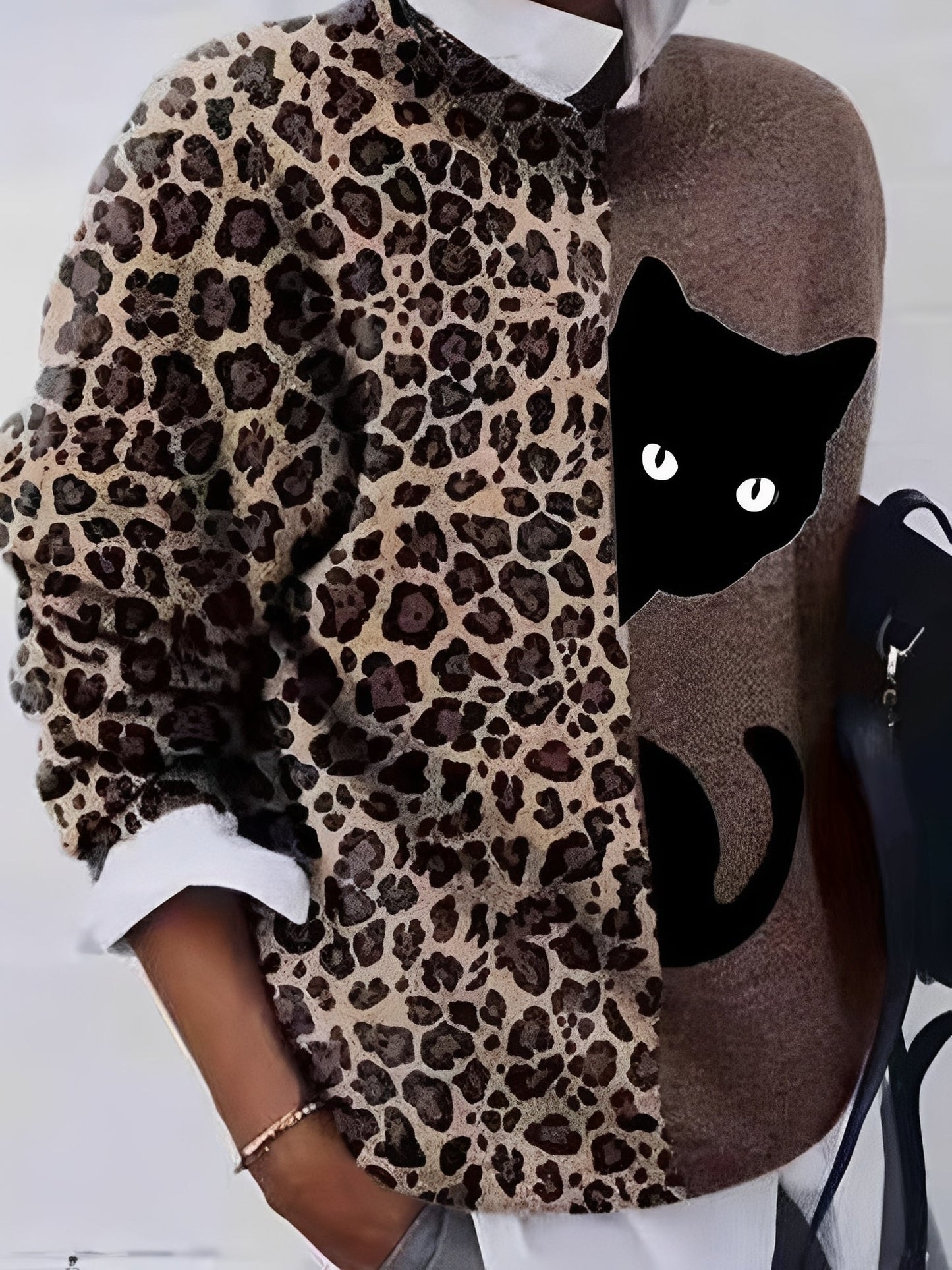 Jamie - Stylowy sweter z kwiatowym wzorem dla kobiet