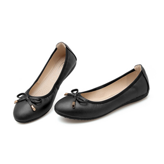 Melyssa - płaskie buty damskie z kokardą
