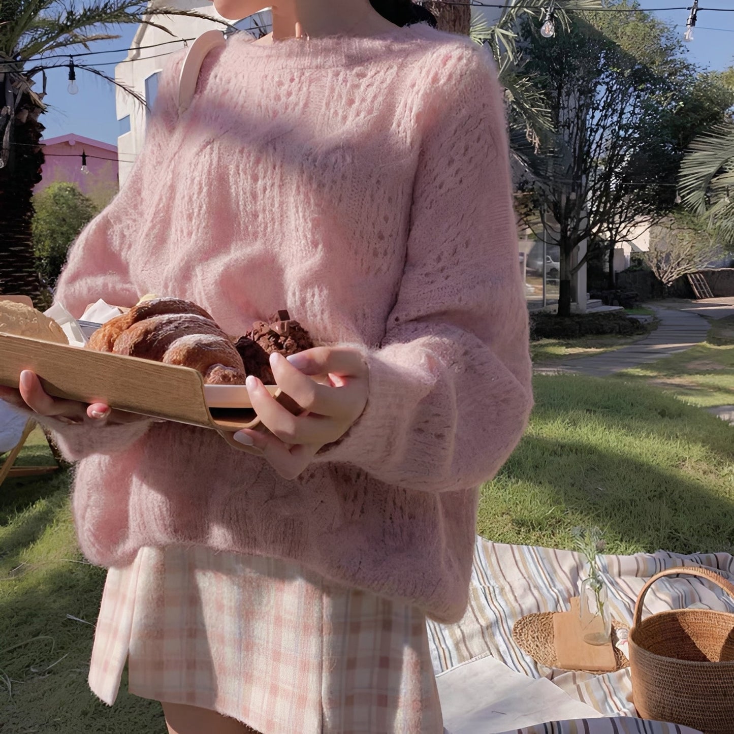 Natalie - Luźny, miękki sweter dla kobiet