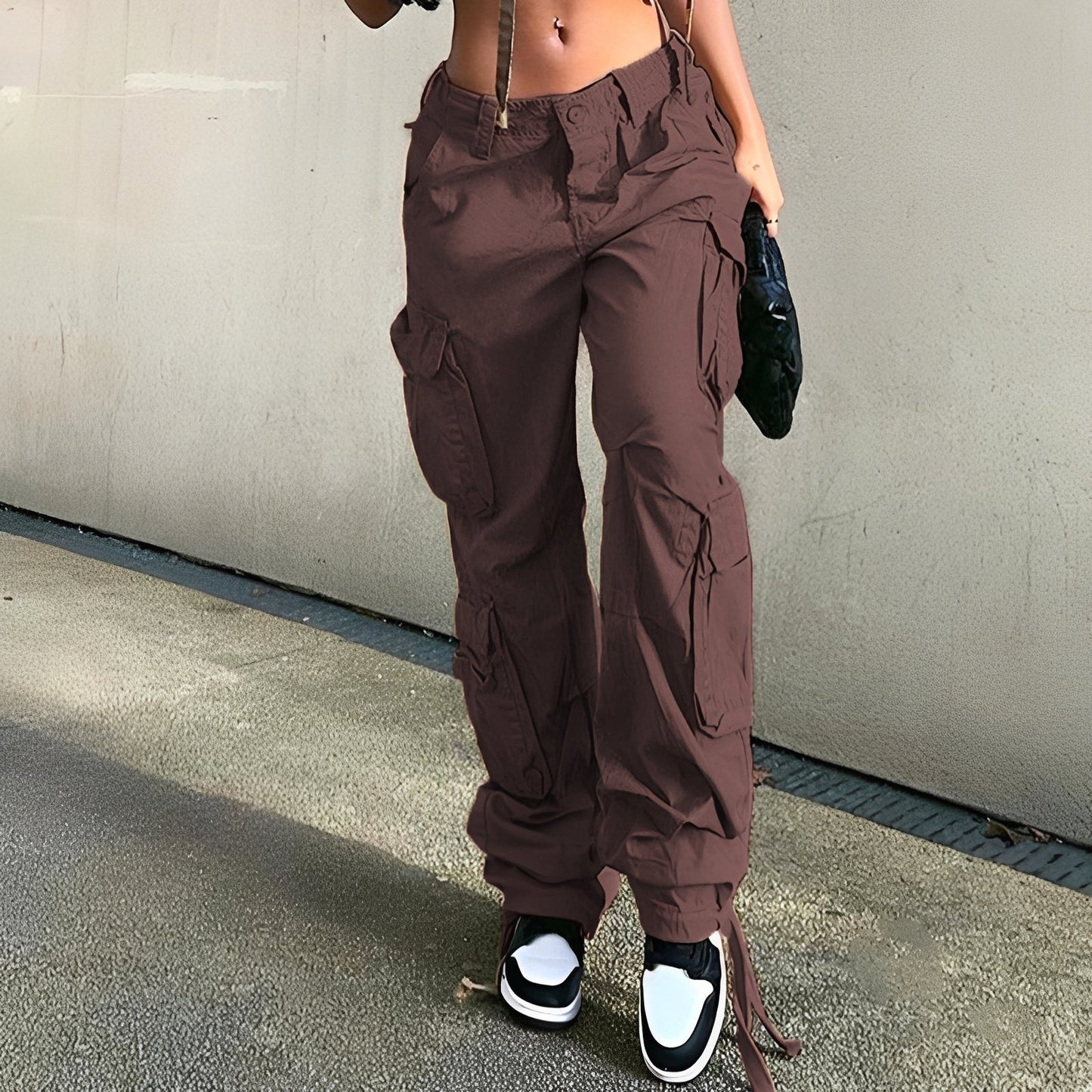 Lauren - Stylowe spodnie cargo jeansowe dla kobiet