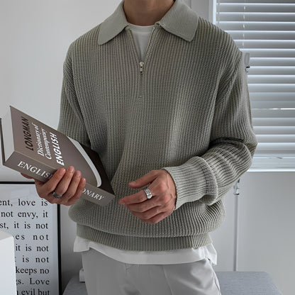 Archie - Luźny oversize swetrowy pulower dla mężczyzn