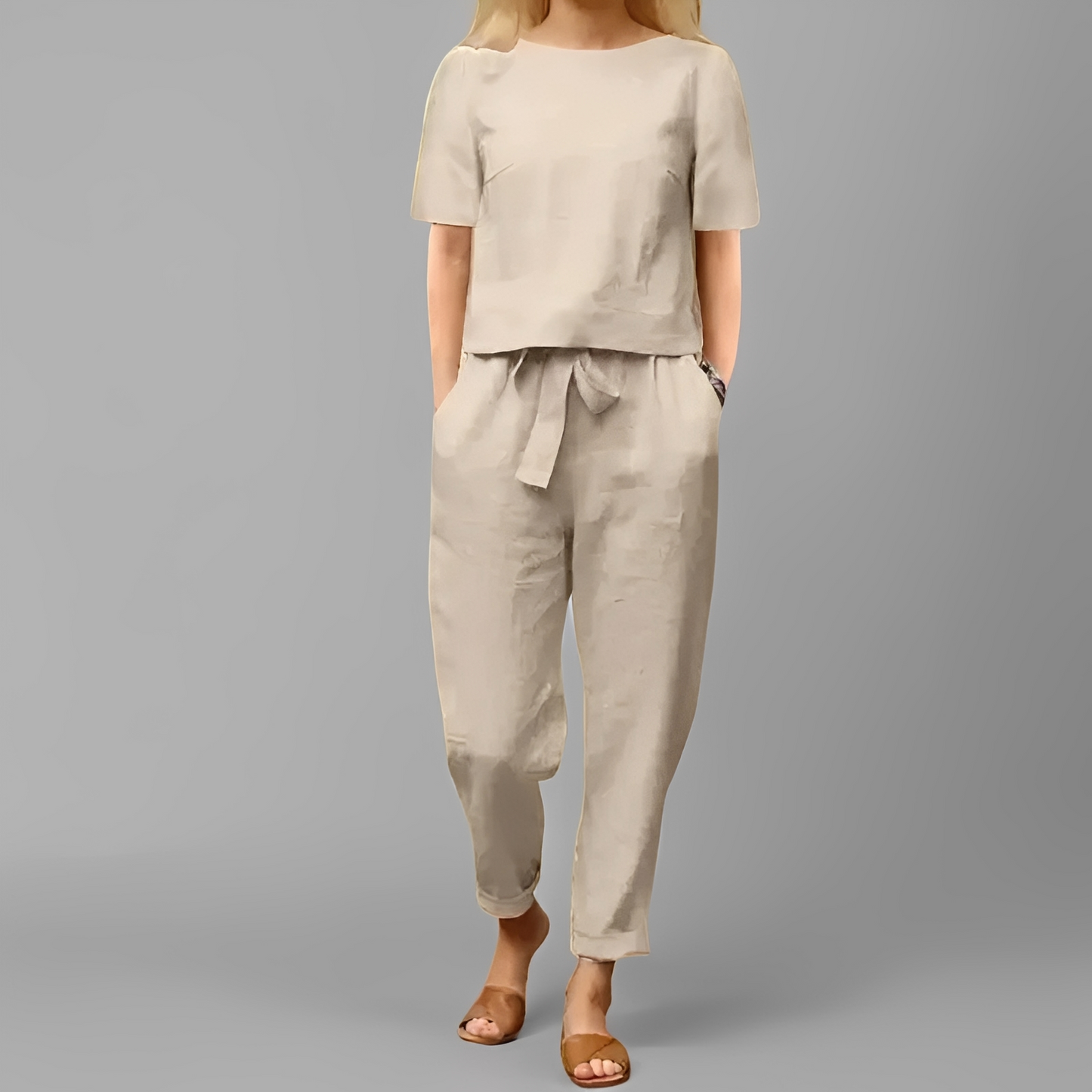 Andréana - Zestaw elegancki z kombinezonem dla kobiet