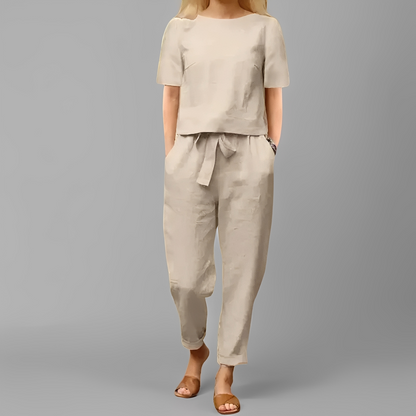 Andréana - Zestaw elegancki z kombinezonem dla kobiet