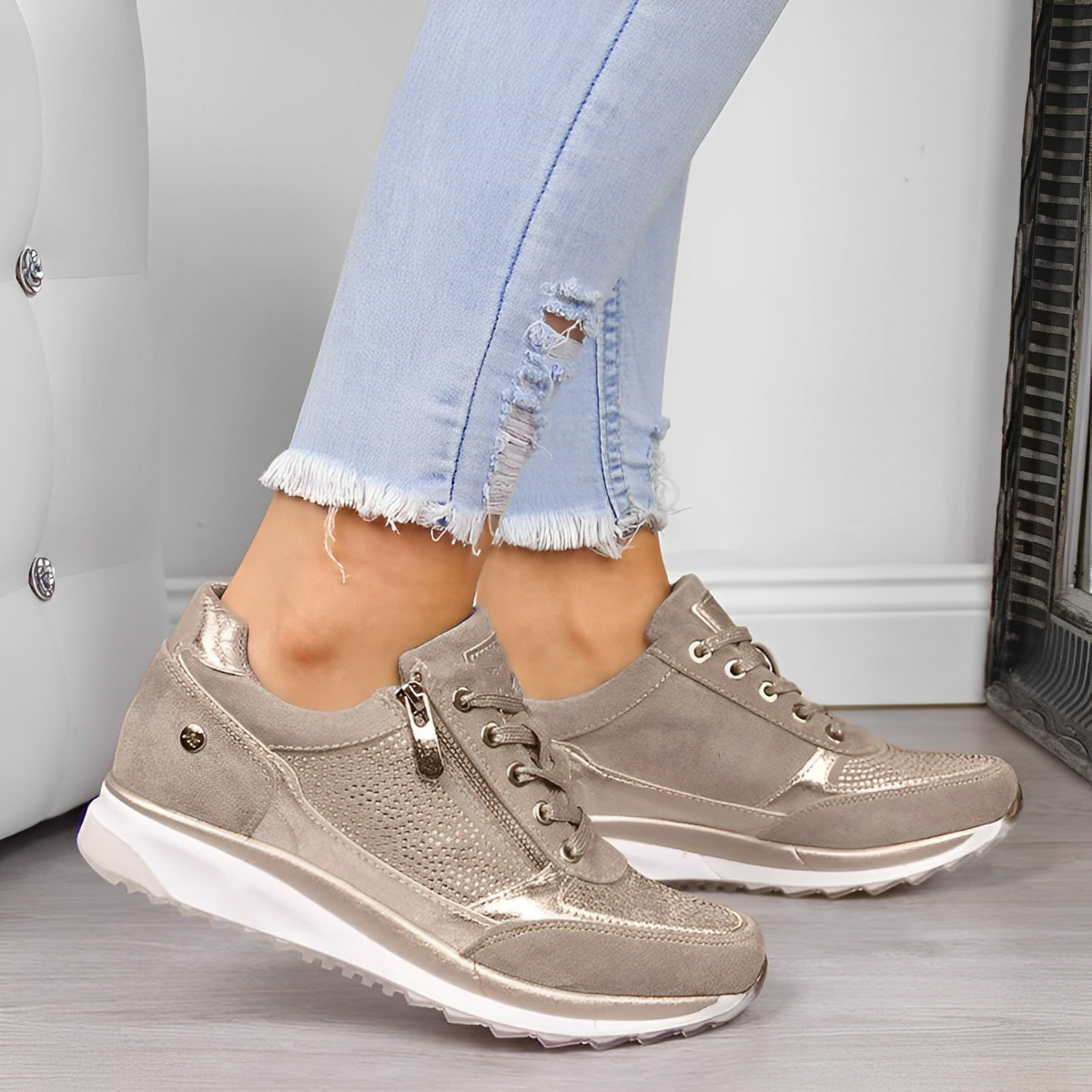 Pro Shoes - Buty sportowe z zamkiem