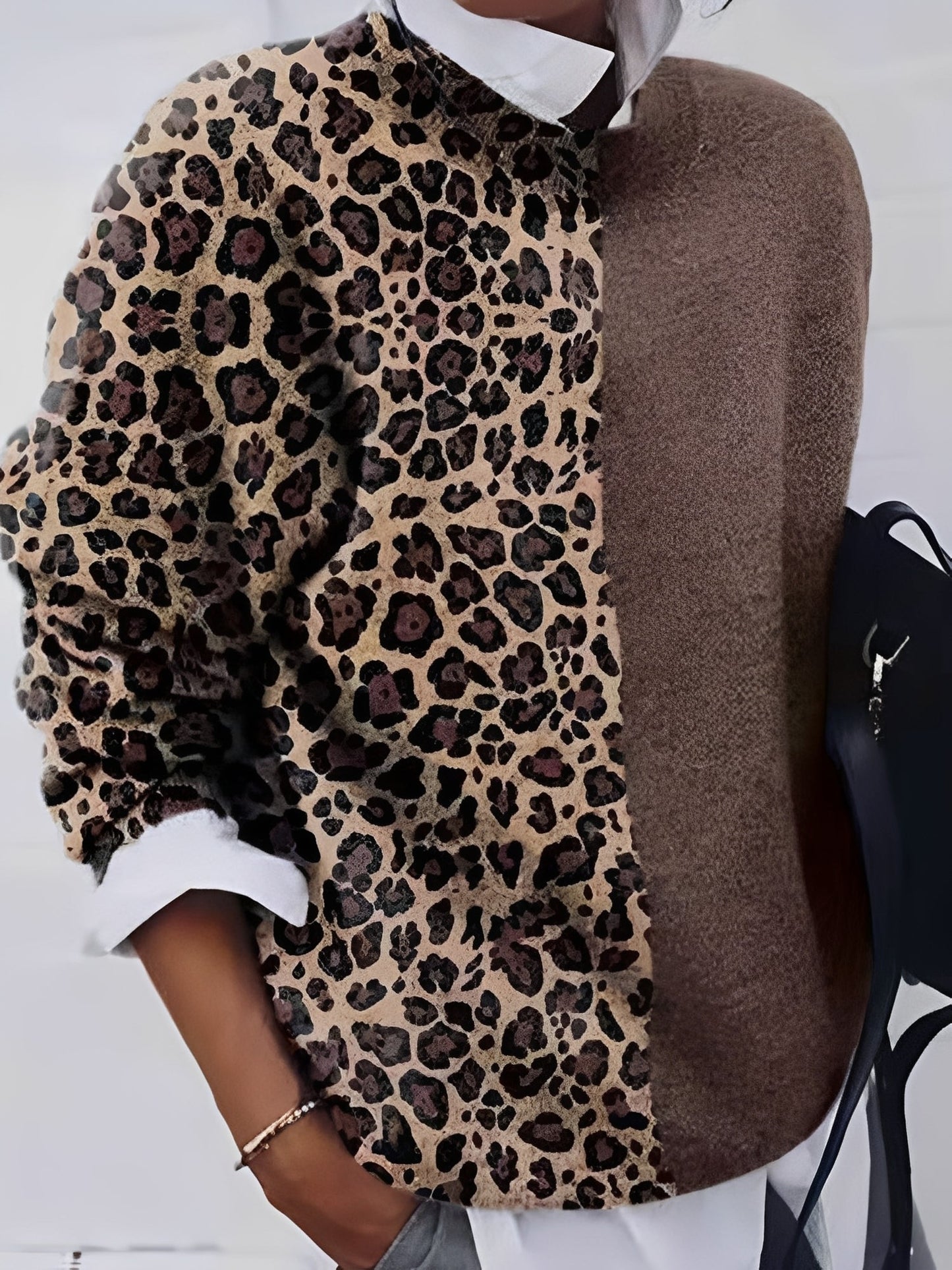 Jamie - Stylowy sweter z kwiatowym wzorem dla kobiet