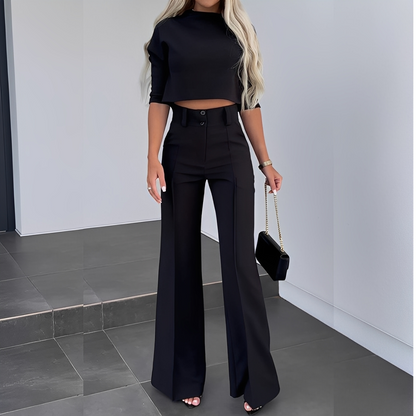 Mélisande - Nowoczesna bluzka i spodnie dla kobiet