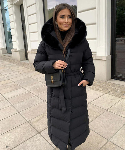 Alina - Elegancki i ciepły płaszcz zimowy