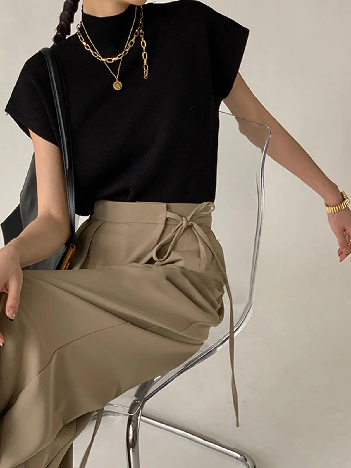 Marika - Eleganckie top sin mangi