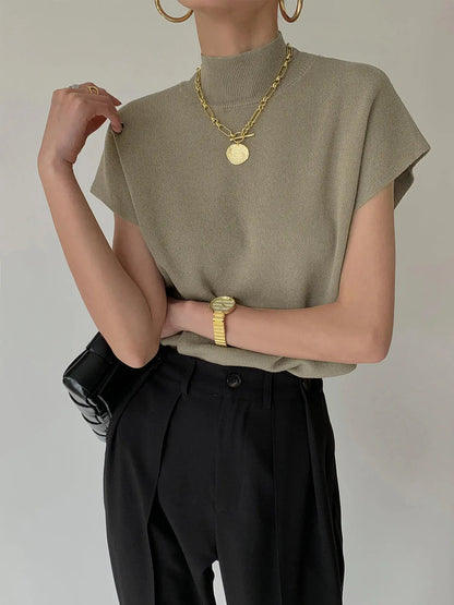 Marika - Eleganckie top sin mangi