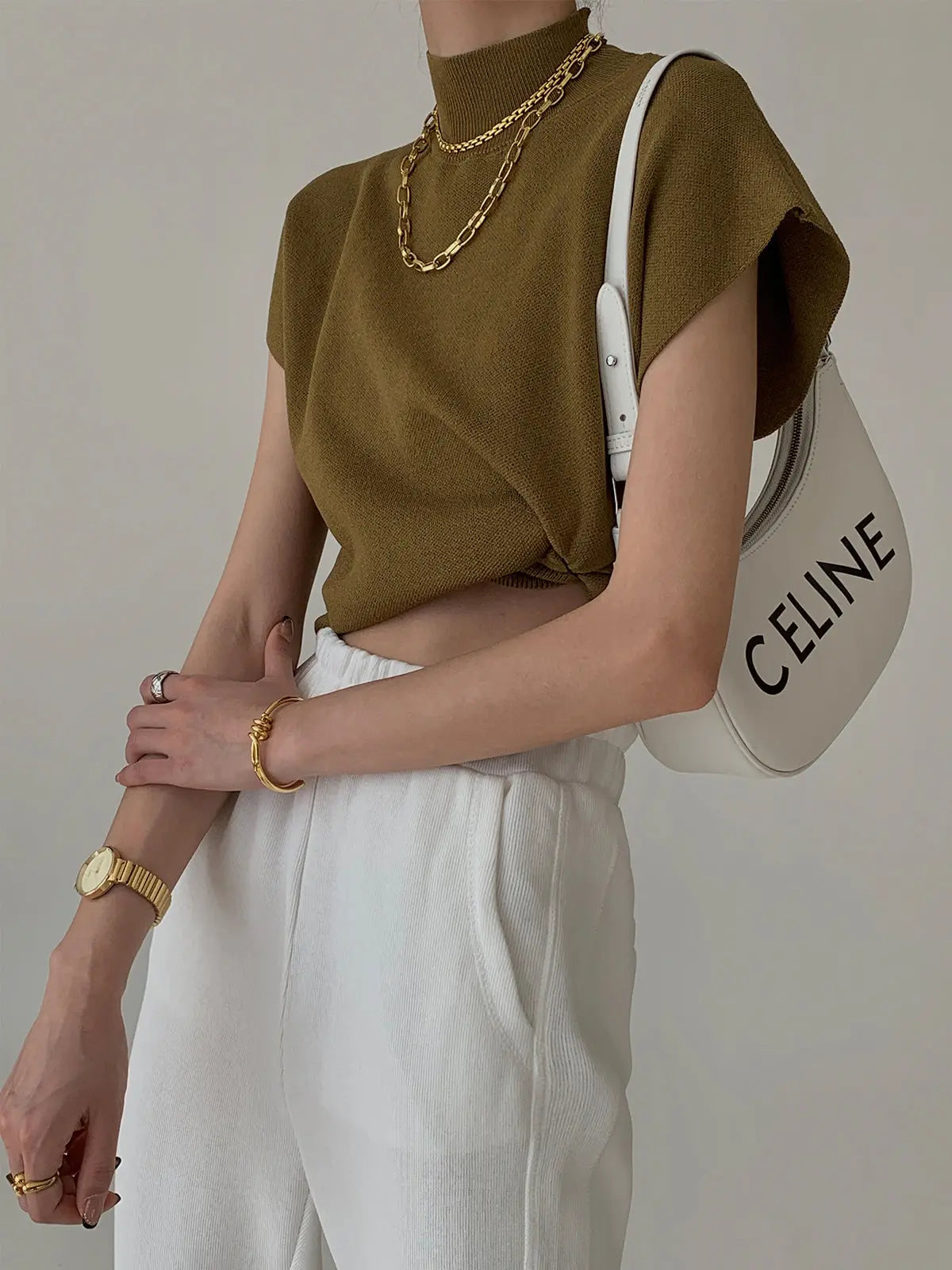 Marika - Eleganckie top sin mangi